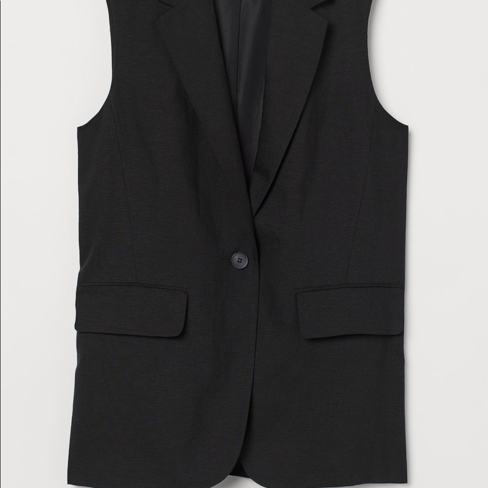 NWT H&M Sleeve Less Jacket